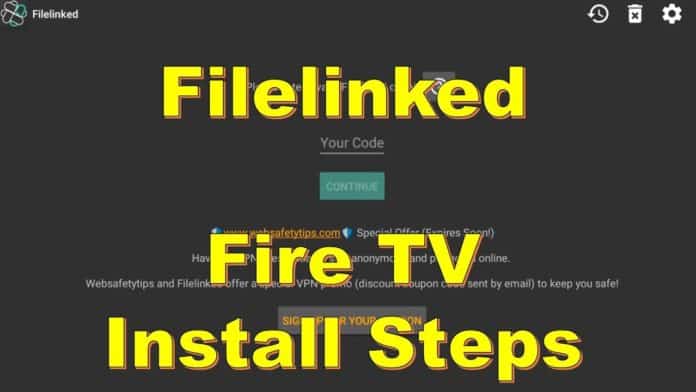 download filelinked app to firestick
